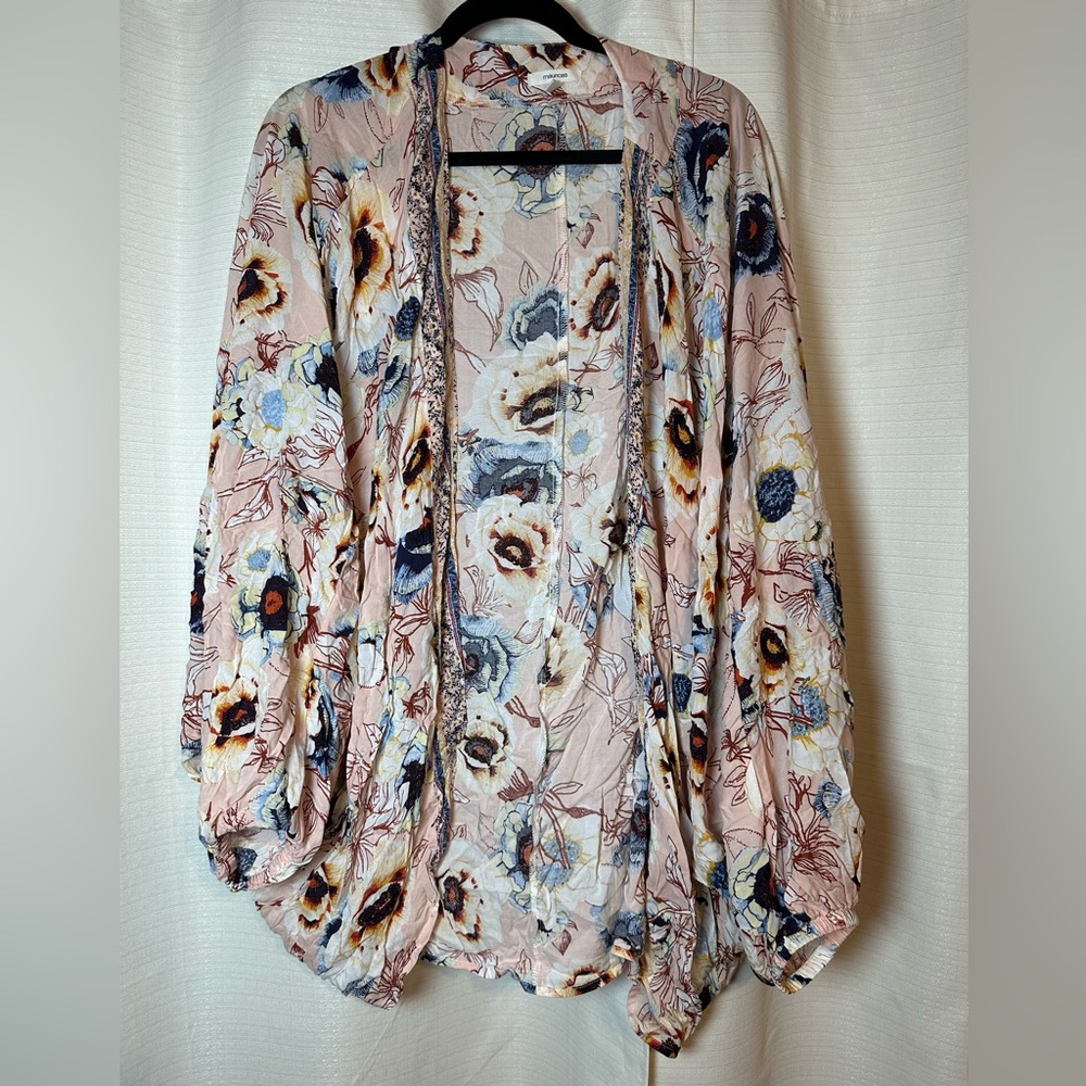 Maurice’s Floral Kimono Cardigan- 2X/3X